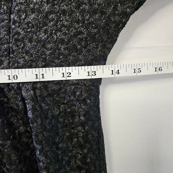 Tibi Black Cocktail Dress 3/4 Length Sleeve Size 4 - Picture 15 of 16